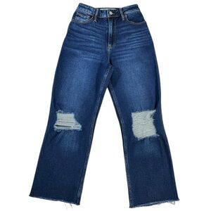 Hollister Distressed Curvy Dad Jean Size 24 Women’s